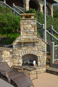 custom fireplace